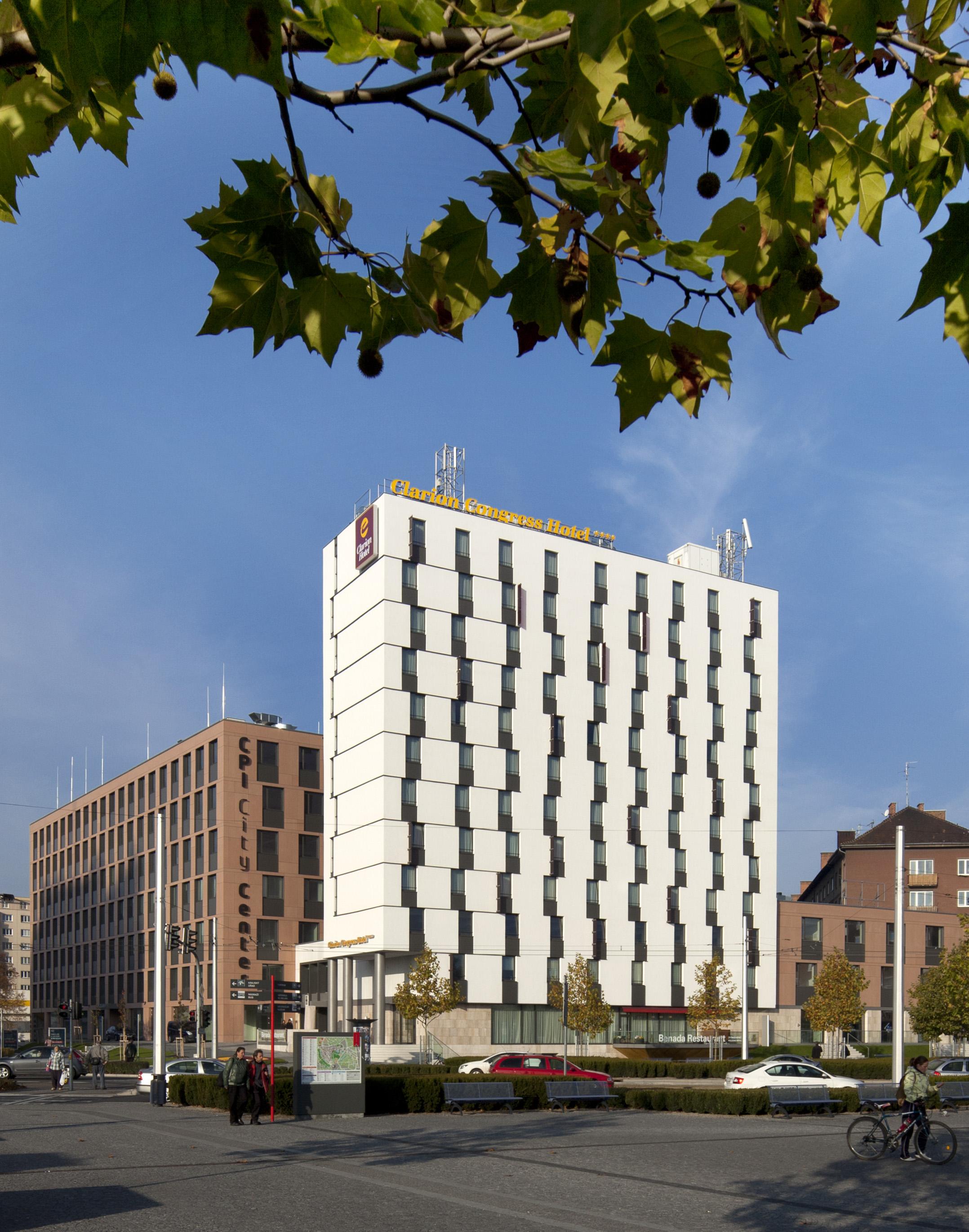 Clarion Congress Hotel Olomouc Bagian luar foto