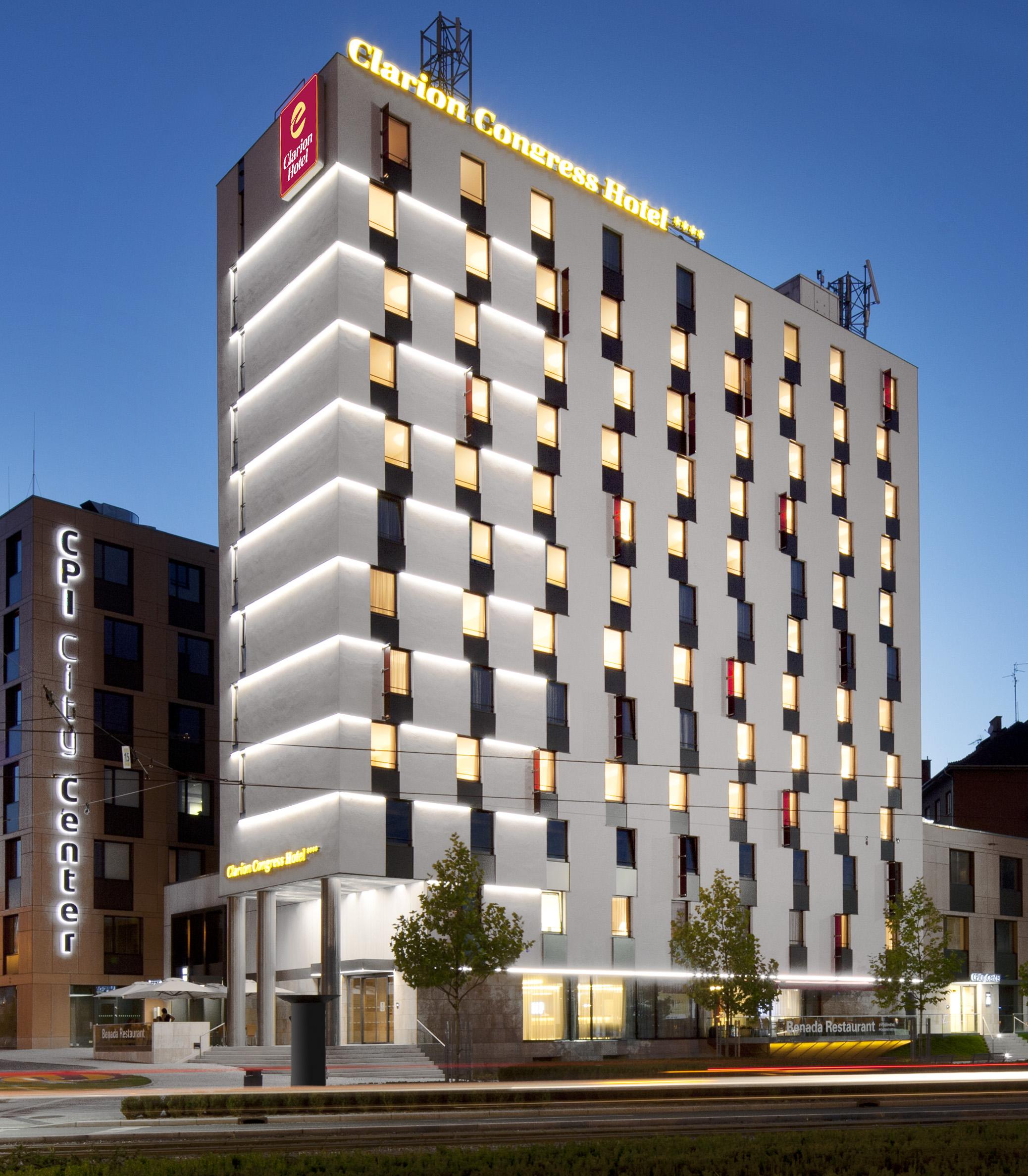 Clarion Congress Hotel Olomouc Bagian luar foto