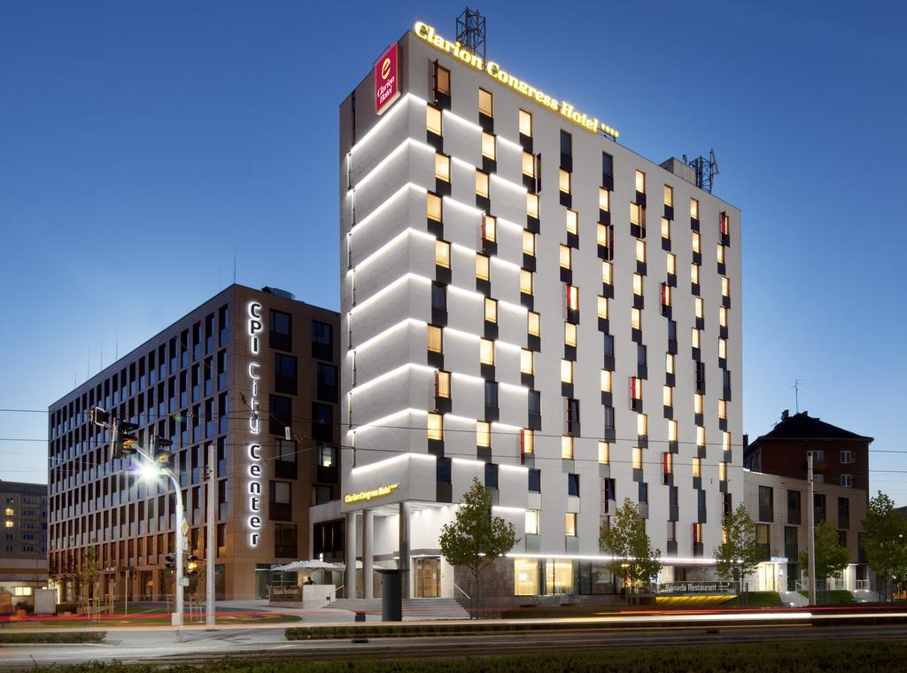 Clarion Congress Hotel Olomouc Bagian luar foto